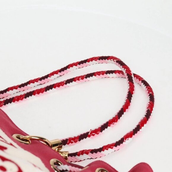 LOUIS VUITTON Cruise line Eponge Tote Bag Pile White M92096 LV Auth sw1167V - Picture 9 of 16